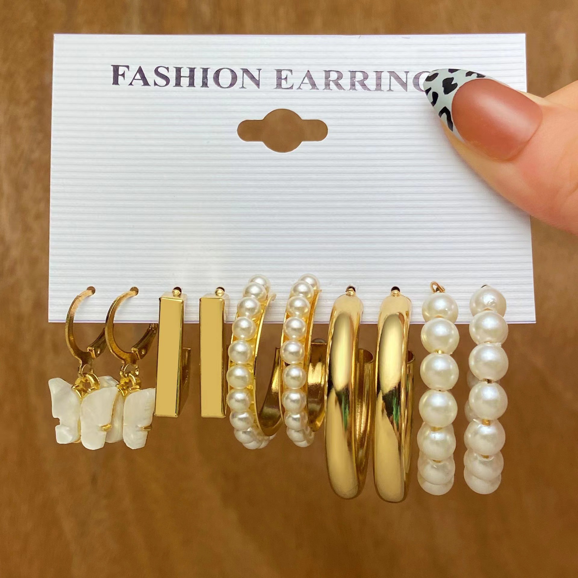 Earrings Set For Women Geometric Circle Dangle Drop Earrings