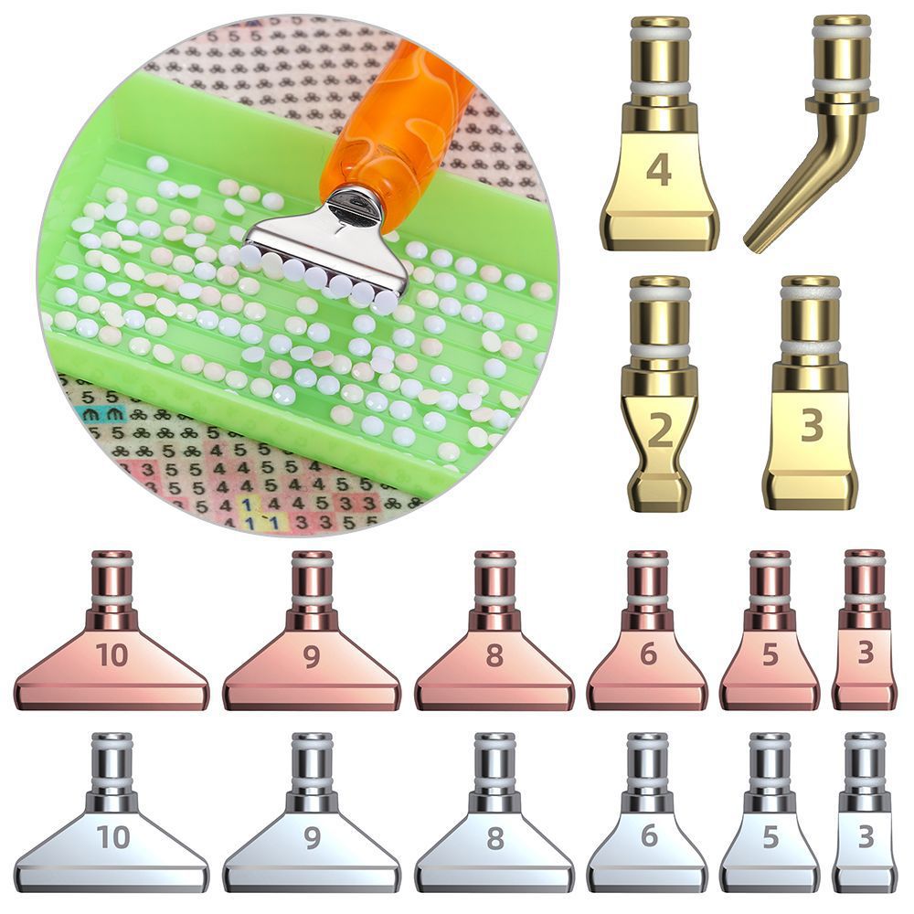 Diamond Painting DIY Metal Spot Drill Bits Set 5