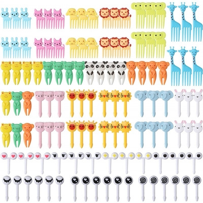 Fruit Forks for Children Lunch Box Watermelon Mini Plastic跨