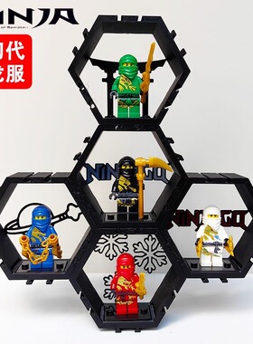 新品初代龙服幻影忍者积木人仔劳埃德凯赞寇杰玩具收藏
