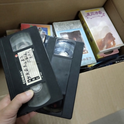 废旧录像带VHS磁带录像带摆件