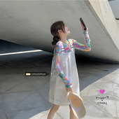 时尚 甜辣风小个子一套装 减龄两件套 多巴胺穿搭薄款 背带裤 夏季 新款