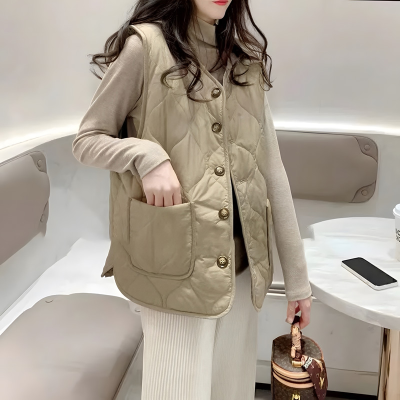 小红书推荐时尚洋气双面两穿马夹