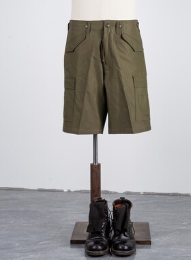 ACE浮生出品复刻M51纯棉油印宽松作战短裤cargo咔叽夏季男OG107