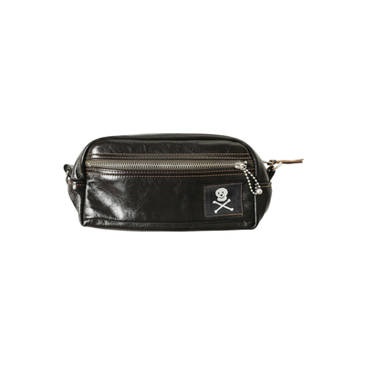 加州小熊款植鞣马皮小挎包