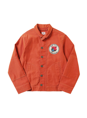 ACE浮生出品 重磅水洗做旧N1甲板服丛林布地狱犬夹克翻领复古咔叽