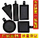 硬质塑料黑色三角长方圆形慕斯托蛋糕底托慕斯托盘蛋糕垫烘焙包装
