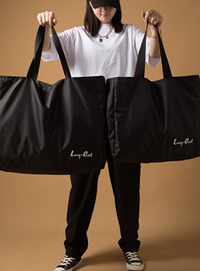 超市购物袋折叠便携待产包纯色收纳袋衣物整理袋袋子可定制环保袋