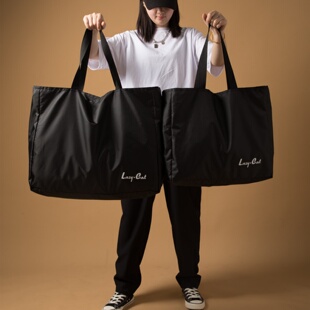 超市购物袋折叠便携待产包纯色收纳袋衣物整理袋袋子可定制环保袋