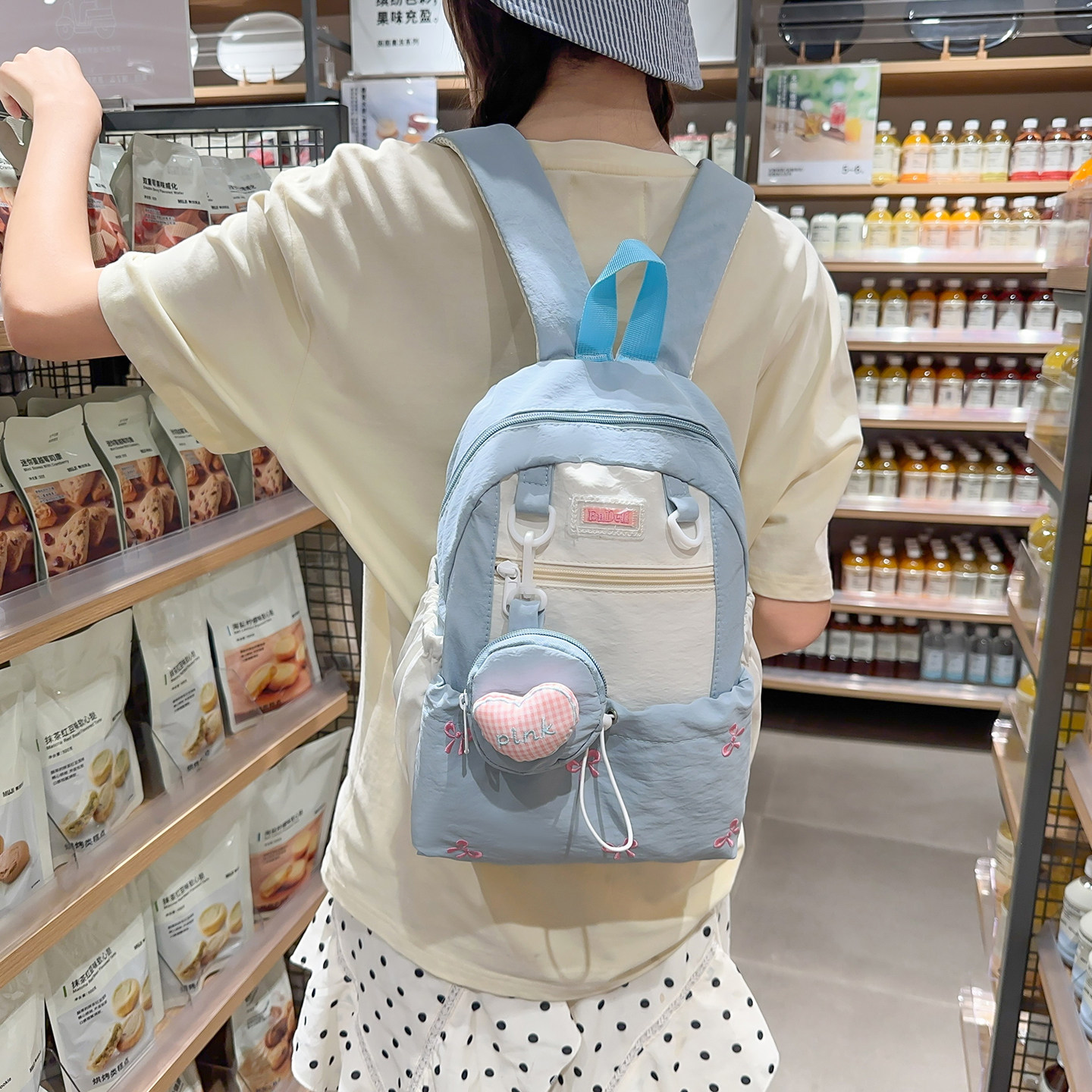 学生书包高颜值双肩包背包
