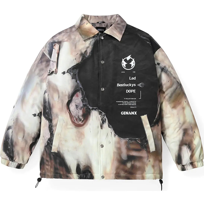 GENANX闪电潮牌无性别棉服