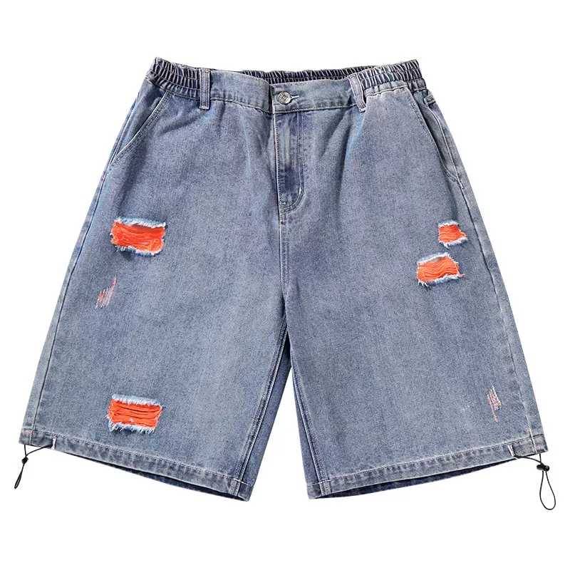 GENANX闪电潮牌牛仔短裤新款9折