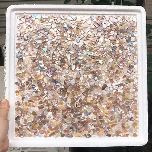 工厂直发自由石天然贝壳瓷砖墙贴