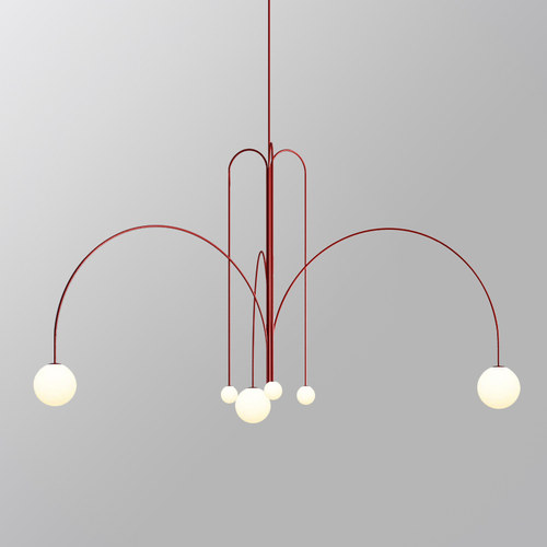 轻奢后现代风丹麦设计师展厅吊灯