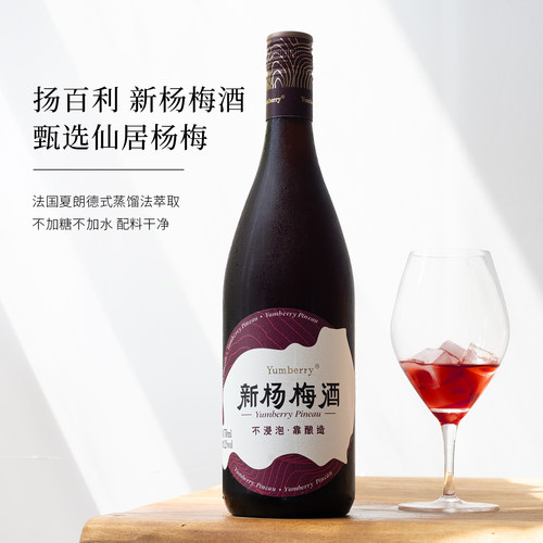 扬百利仙居低温发酵杨梅酒