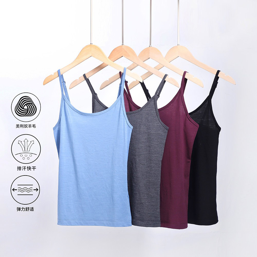 可夫特户外美利奴羊毛吊带美丽诺运动背心女内搭速干打底上衣H29,运动服/休闲服装,运动背心,淘宝优惠券,粉丝福利购,淘宝优惠卷