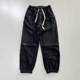秋冬摇粒绒起热轻便厚实保暖松紧腰宽松休闲潮款 男女百搭束脚长裤