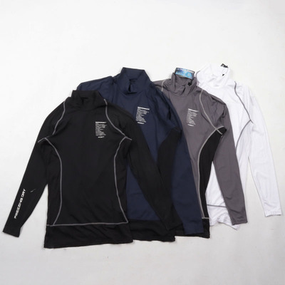 超冷感轻薄高弹力运动健身长袖