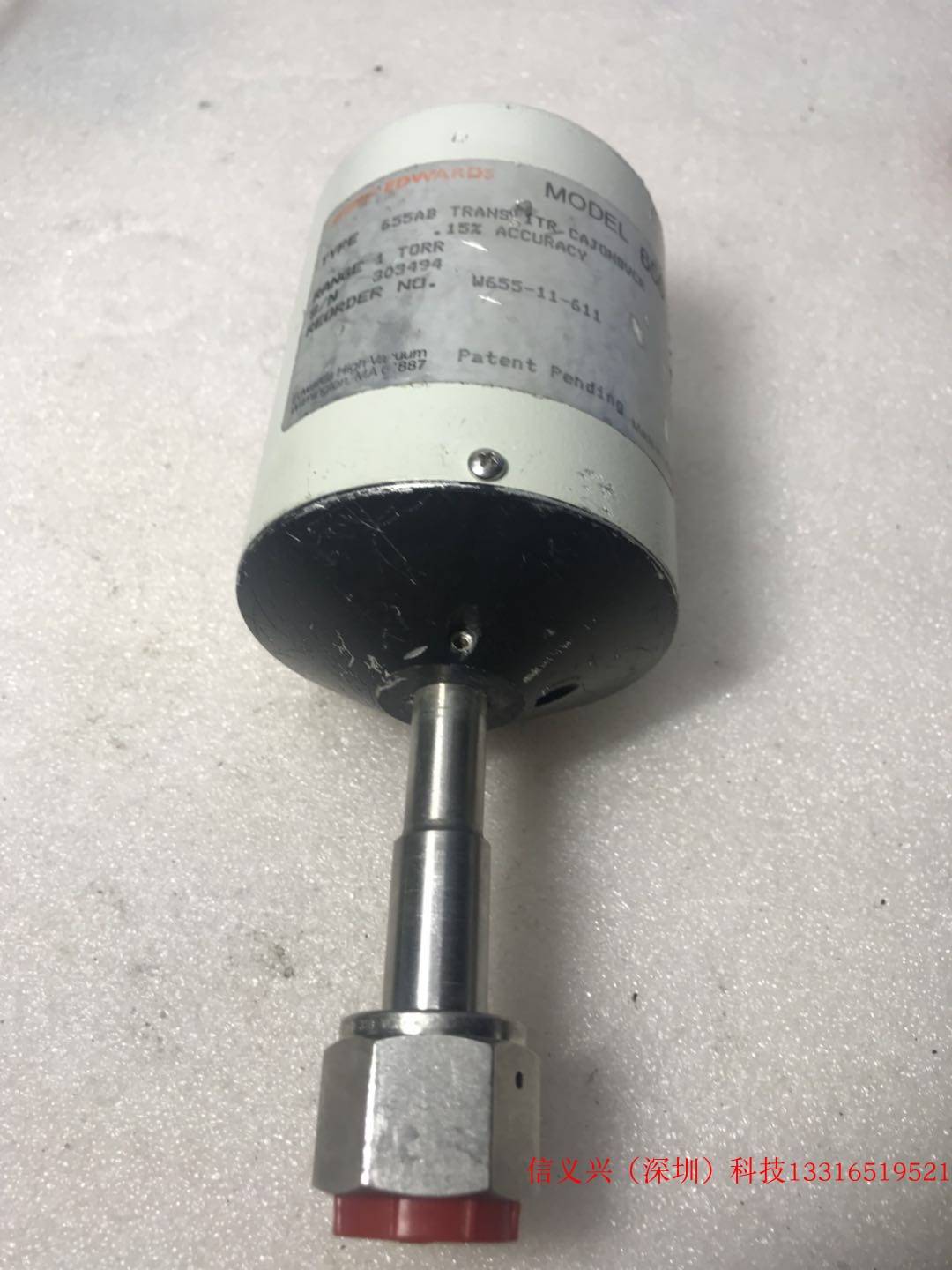 BOC EDWARDS 655AB 1Torr PRESSURE SENSOR W655-11-611_虎窝淘