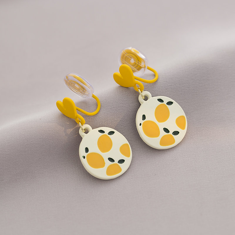 简约气质小清新蚊香盘耳夹