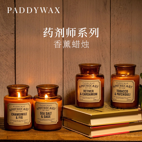 Paddywax卧室用多种香味香薰蜡烛
