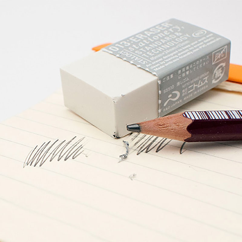 日本进口文具Stalogy小盒装橡皮