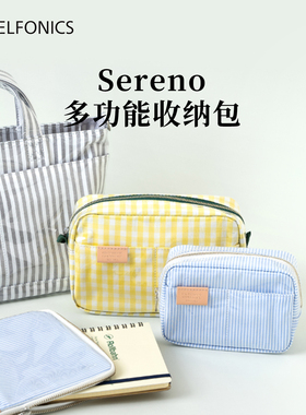 日本 DELFONICS Sereno斜挎小包迷你笔袋手提手拎单肩包手机包