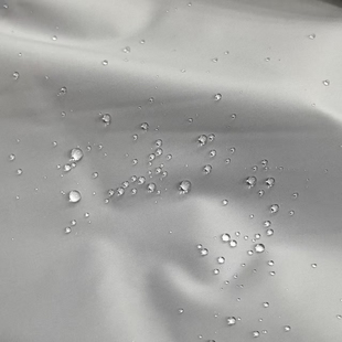 羽绒服三防面料布料哑光超薄泡泡服防水面料工厂直销