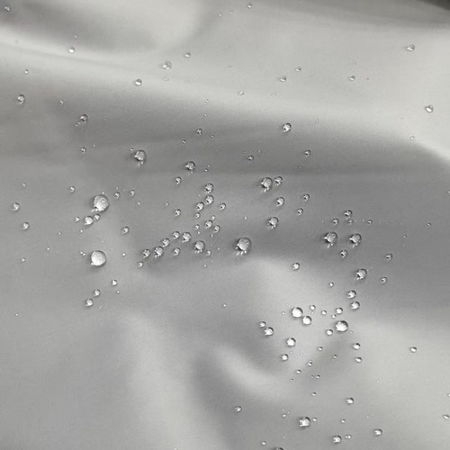 哑光春亚纺三防防绒羽绒服面料