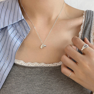 国风设计时尚 925纯银柿柿如意项链女新中式 气质高级感锁骨链N0831