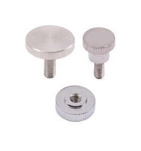 PACK-TAR62-M3M4/M5/M6/M8/16/20/25/30不锈钢压纹旋钮  带台阶型