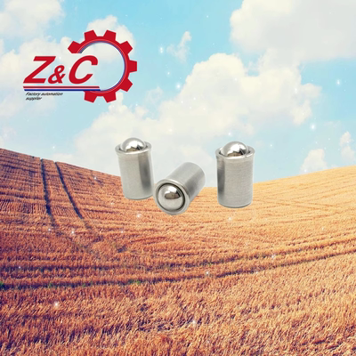 E1265/4 压入型球头定位柱波珠螺丝球头柱塞不锈钢定位珠Meus标准