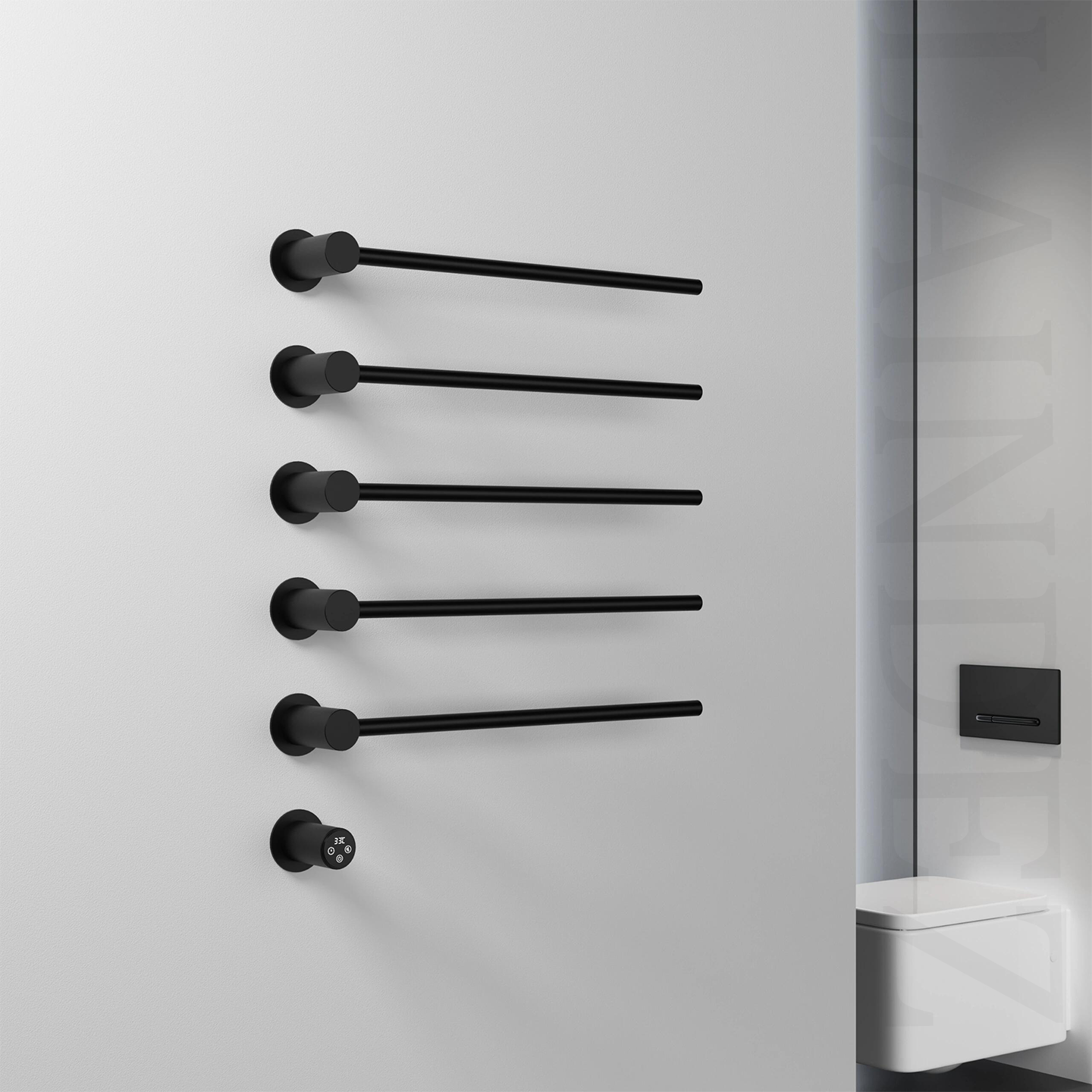 【补贴15%】碳纤维电热毛巾架