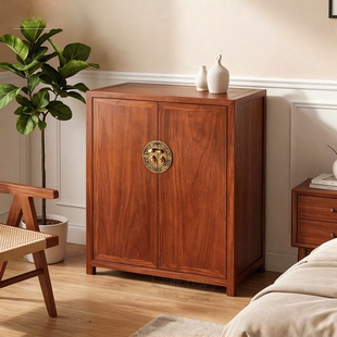 风香樟木独立衣柜大容量卧室挂衣柜放衣服被子储物收纳柜原木 中式