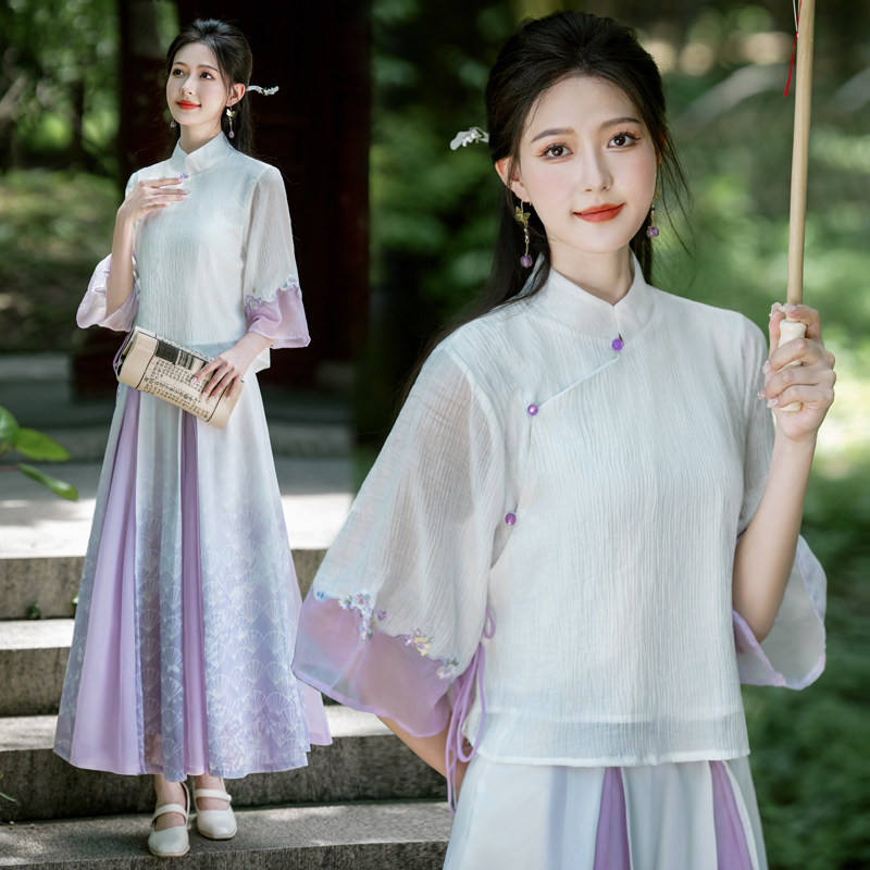 小清新时尚百搭半身裙女夏款
