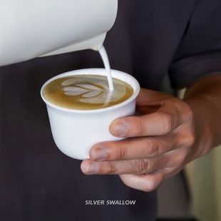 银时燕combo咖啡杯小奶咖杯手冲咖啡馆出品杯复古陶瓷手握杯