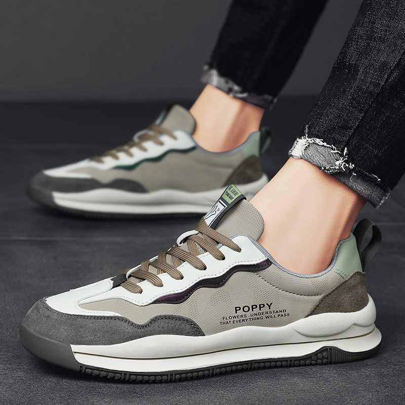 真皮运动鞋男士休闲皮鞋厚底时尚个性板鞋潮流透气阿甘鞋子青少年,流行男鞋,单鞋,淘宝优惠券,粉丝福利购,淘宝优惠卷