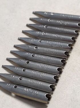 钢笔笔尖配件英雄616笔尖永生612永生601圆筒尖730通用18.5mm暗尖