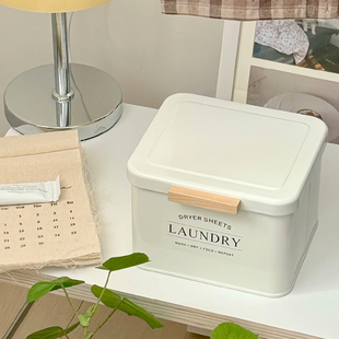 LYMTICS韩系ins风简约洗衣凝珠桌面收纳盒晾衣夹收纳盒杂物整理盒