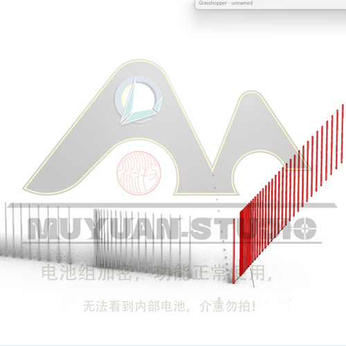 犀牛grasshopper参数化递增复制工具，牧渊自动发货