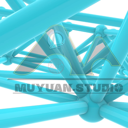 犀牛grasshopper  六边形空间网架生成插件，参数化控制！