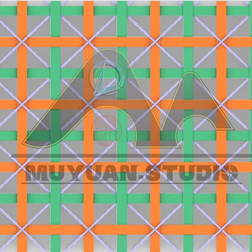犀牛grasshopper参数化双层斜插编织体生成插件，牧渊工作室出品