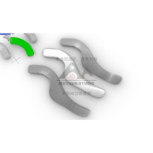 犀牛grasshopper实体切片插件，直接定义任意方向切片厚度及距离