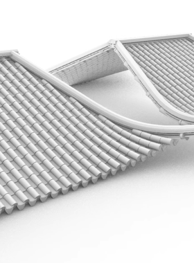 犀牛grasshopper  生成古建筑屋面插件，参数化控制！牧渊出品