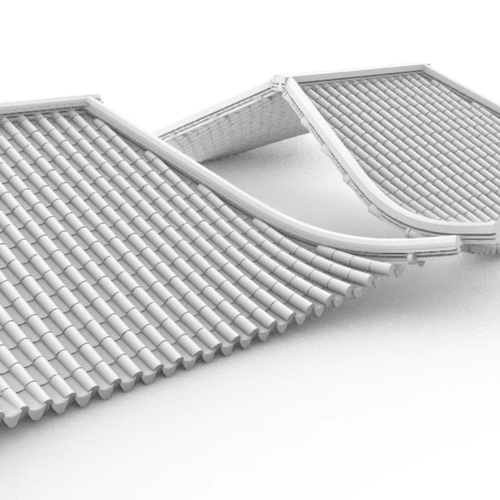 犀牛grasshopper  生成古建筑屋面插件，参数化控制！牧渊出品