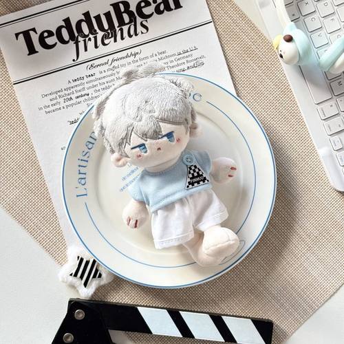 捶捶体15cm娃衣站姿棉花娃娃正常10CM体书包挂件布偶公仔装衣套装