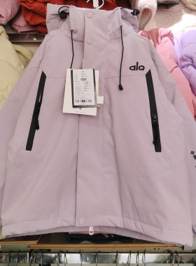 达菲羽绒服户外冲锋衣女童三合一羽绒可脱卸冬季外套中大童内胆10