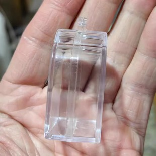 3.3cm 男女随身1寸佛像透明外壳5 亚克力吊坠嘎乌装 饰盒家用可装