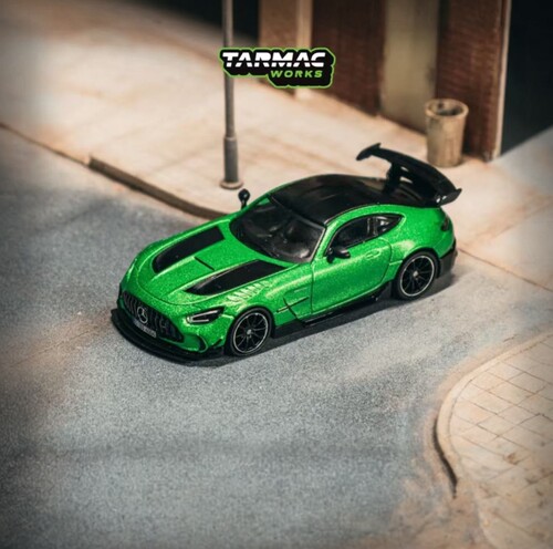 TW 1:64 奔驰AMG GT Black Series 绿色 合金汽车模型