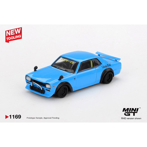 MINI GT1:64 #1169 日产 LB HAKOSUKA 合金汽车模型
